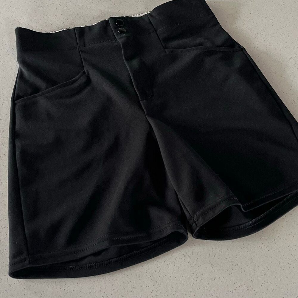 Vintage Bike Coaches Stretch Waist Shorts Tagged M